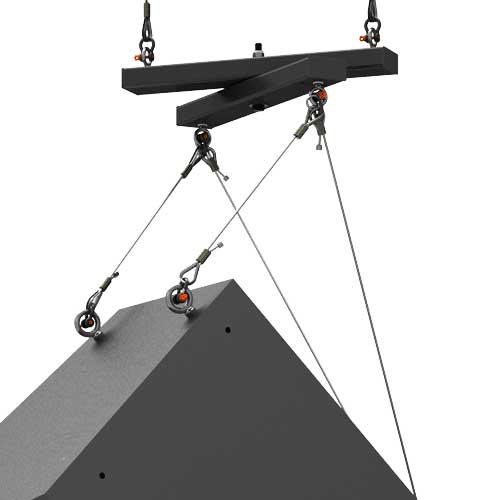 SAS-1WA-30 30″ Steerable Speaker Cross Arm