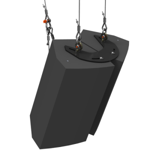 FP-MK8-2X1-B</br><SPAN STYLE="color: #ff7e00; font-size: 12pt"> EAW 2X1 Speaker Rigging Cluster Pack  & Line Array Kit</span>