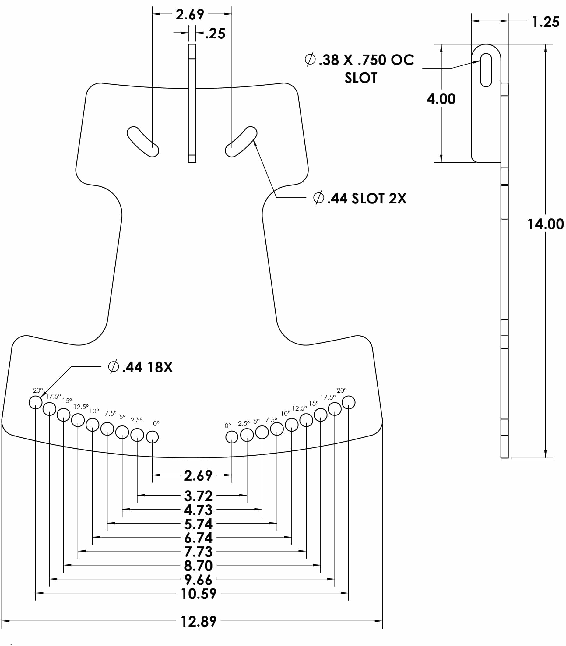 7-2396 PULL BACK JOINER PLATE A
