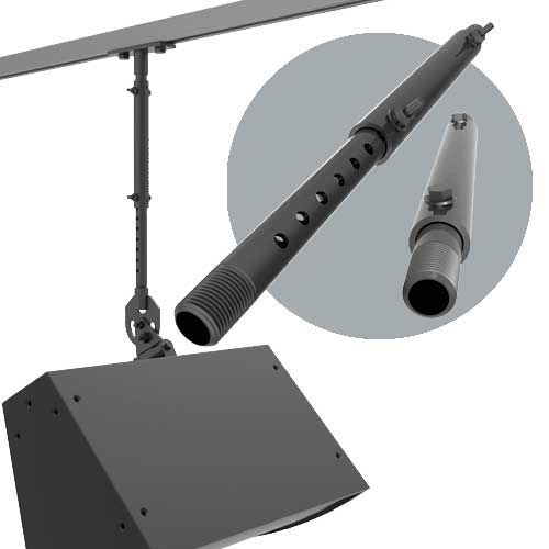 PIPE-500-1422 14-22 inch .5 inch Telescoping Pipe Adapter
