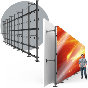 20X6 Permanent LED Video Wall</br><SPAN STYLE="color: #ff7e00; font-size: 12pt">20X6 Ground Supported Permanent LED Video Wall</span>
