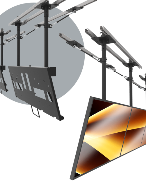 Ceiling Mounted Video Walls and Menu Boards