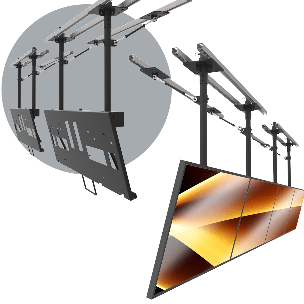 Ceiling Mounted Video Walls and Menu Boards