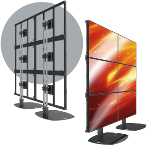 3X2 Lanscape LCD Mount</br><SPAN STYLE="color: #ff7e00; font-size: 12pt">3X2 Ground Supported LCD Frame Landscape</span>