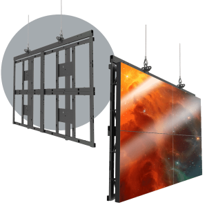 Video Wall Mounts & Rigging - Flyable LCD LED Video Walls