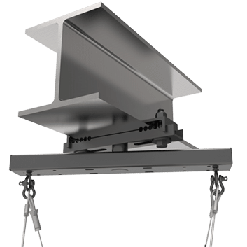 SBC3-8-CA-20 - 3 to 8 inch Swivel Arm Beam Clamp