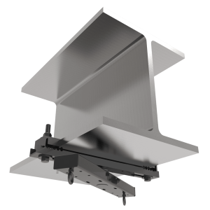 Swivel Arm Beam Clamp - SBC7-12-CA-20</br><SPAN STYLE="color: #ff7e00; font-size: 12pt">7-12 inch Beam Clamp 20 inch Arm</span>