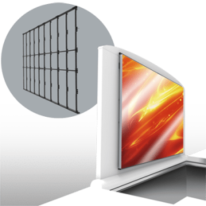 9X5 & 8X3 Hatch Mounted LED Video Wall</br><SPAN STYLE="color: #ff7e00; font-size: 12pt">Leyard CLO-3.9 LED Tile. Stowable Yacht Hatch Video Walls</span>