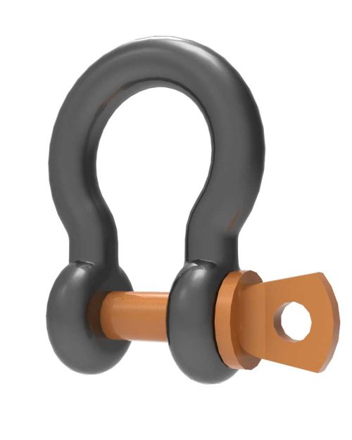 1/2″ Shackle – SK-500 4000lb Black Screw Pin Anchor Shackle