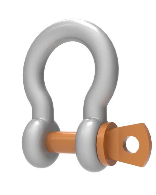 3/4″ Shackle – SK-750-S 6500lb Silver Screw Pin Anchor Shackle