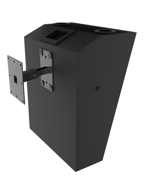 Cinema Surround Mounts - 15 degree tilt speaker mount