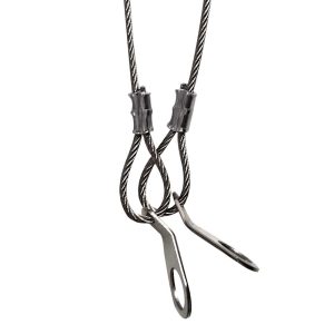 SC-080 Safety Cable Silver