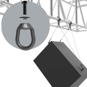 MC-EN-KT </br><SPAN STYLE="color: #ff7e00; font-size: 12pt">Truss Clamp to Eyenut Kit</span>