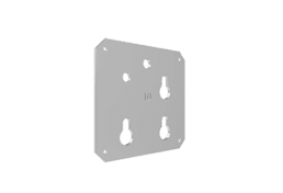 LED Ground Support Tile Adapter Silver