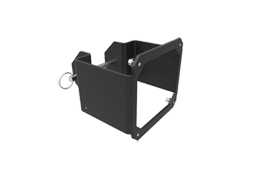 LED Ground Support Back Stay Black