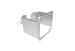 LED Ground Support Back Stay Silver