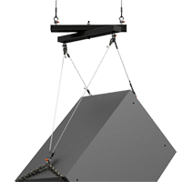 40 inch One Way Array Single Speaker Rigging