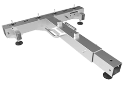 LED Ground Support T-Base Silver