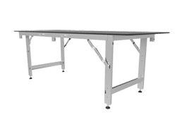 LED Ground Support Work Bench Silver