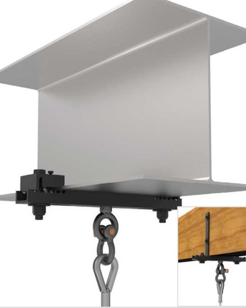 BC3-8 Beam Clamp Open Hang Point For 5/8-11 Threaded Rod