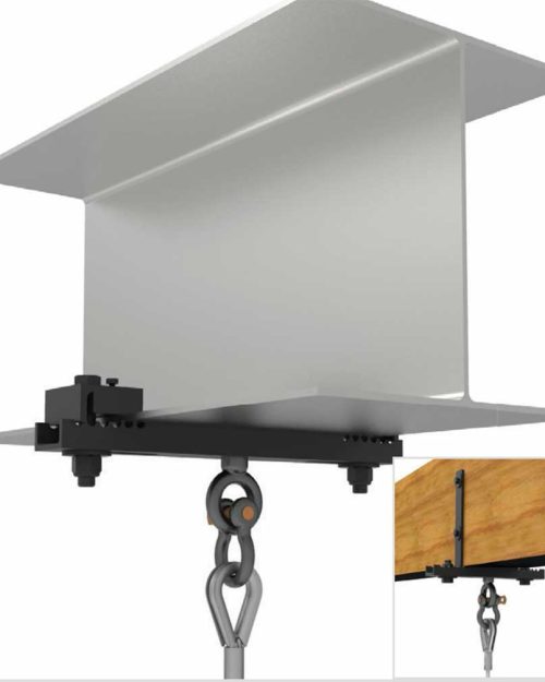 BC7-12 Beam Clamp Channel Style With One Suspension Point