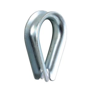 THIMBLE1/4-100 </br><SPAN STYLE="color: #ff7e00; font-size: 12pt">WIRE ROPE THIMBLES</span>