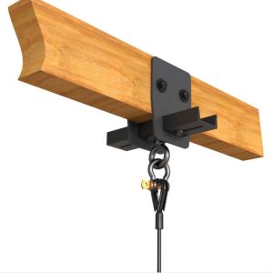 Beam Clamp - BC-W3-8-6</br><SPAN STYLE="color: #ff7e00; font-size: 12pt">Wood beam suspension with swivel eye</span>