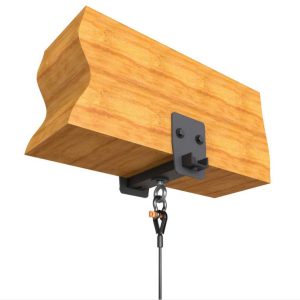 Beam Clamp - BC-W7-12-6</br><SPAN STYLE="color: #ff7e00; font-size: 12pt">Wood Beam Suspension With Swivel Eye</span>