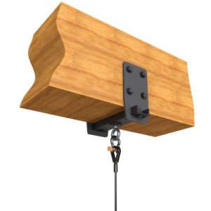 BC-W7-12-9 Beam Clamp Wood Beam Suspension With Swivel Eye