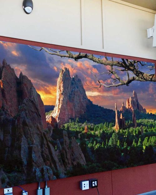 VWD-1X2-XD - LED Video Wall Framing