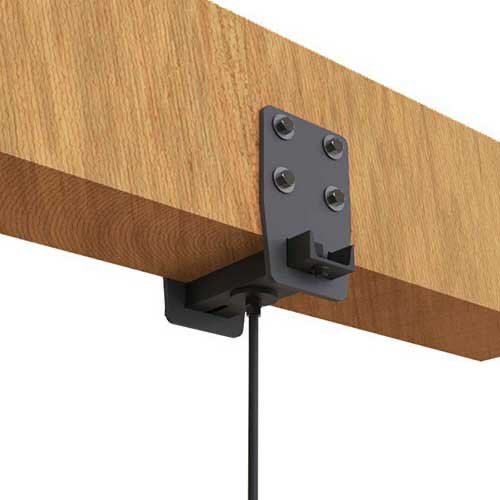BC-W12-17-0 Beam Clamp Low Profile Beam Clamp With Open Hang Point